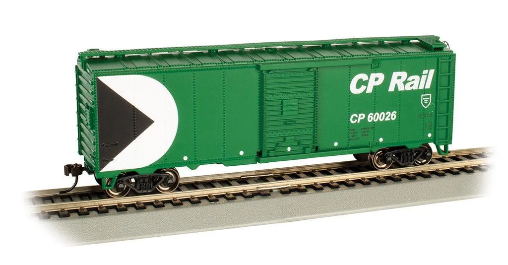 HO Bachmann CP Rail #60026 Green - 40' Boxcar 16004