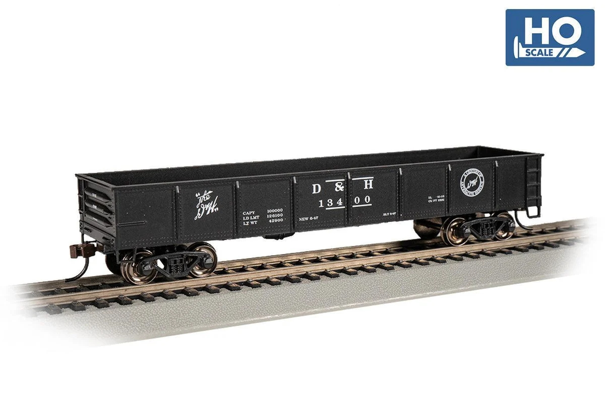 HO Bachmann Delaware & Hudson #13400 - 40' Gondola 17221