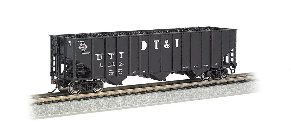 HO Bachmann Detroit, Toledo & Ironton - Beth Steel 100 Ton 3-Bay Hopper 18730
