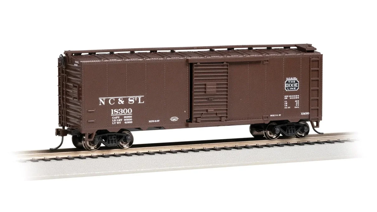 HO Bachmann Dixie Line #18300 - 40' Steam Era Boxcar 15014