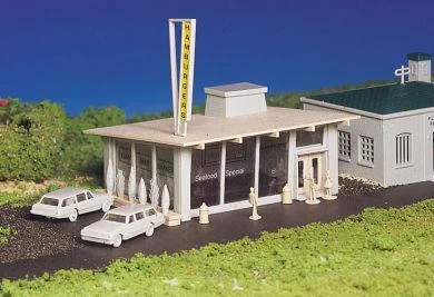 HO Bachmann Drive-In Hamburger Stand 45434