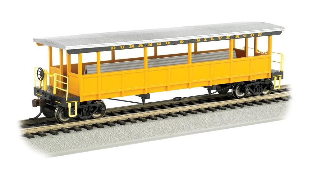 HO Bachmann Durango & Silverton - Open-Sided Excursion Car 17432
