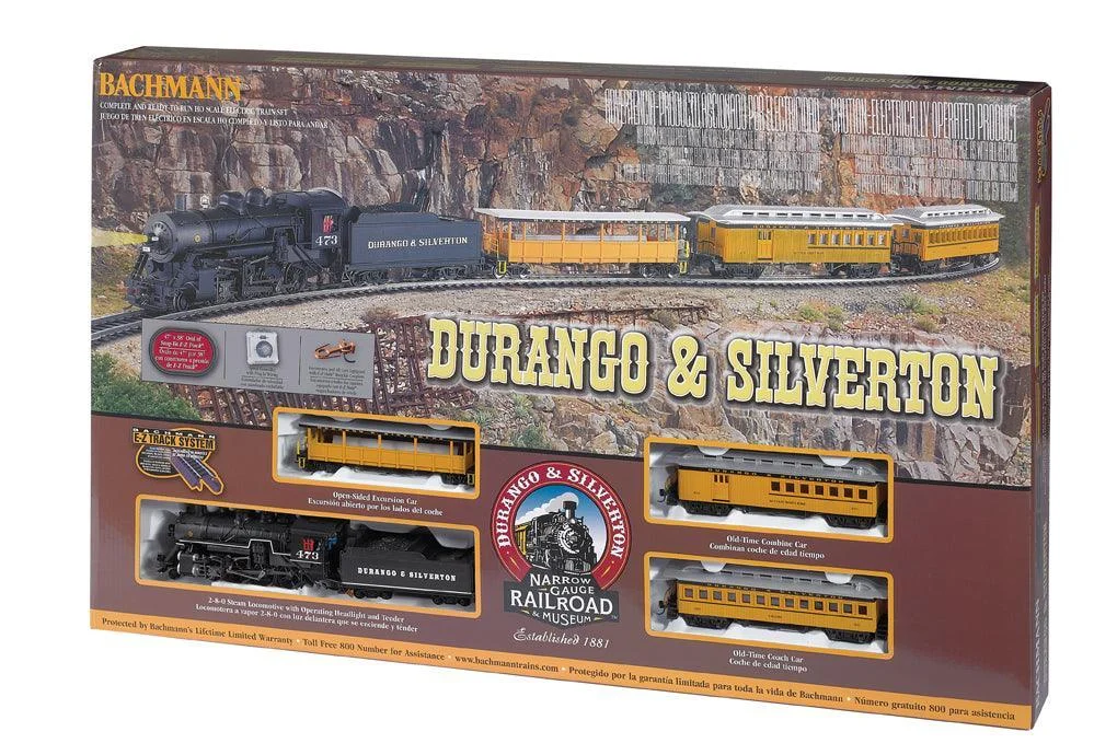 HO Bachmann Durango & Silverton Set 710 - Bachmann Trains