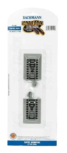 HO Bachmann E-Z NS Hayes Bumpers with Black Ties 44591