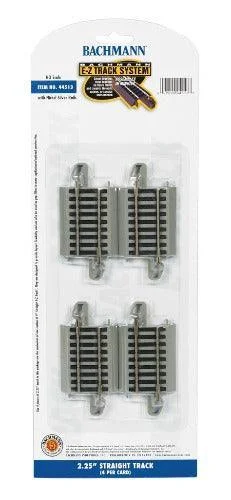 HO Bachmann E-Z NS Track 2.25" Straight Track 44513