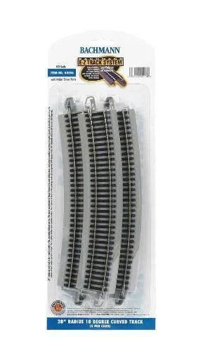 HO Bachmann E-Z NS Track 28" Radius 18 Degree Curved 44506