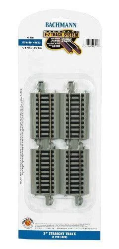 HO Bachmann E-Z NS Track 3" Straight Track 44512