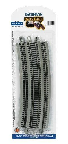HO Bachmann E-Z NS Track 33.25" Radius 18 Degree Curved 44504