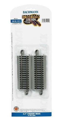 HO Bachmann E-Z NS Track 4.50" Straight Track 44514