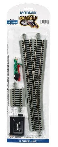 HO Bachmann E-Z NS Track #5 Turnout - Right 44566