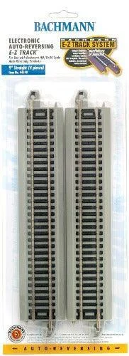 HO Bachmann E-Z NS Track 9" Straight Electronic Auto-Reversing Track 44548