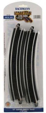 HO Bachmann E-Z SA Track 18" Radius Curved 44401