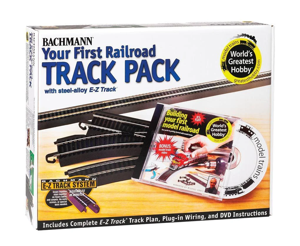 HO Bachmann E-Z SA Track First Railroad Track Pack 44497
