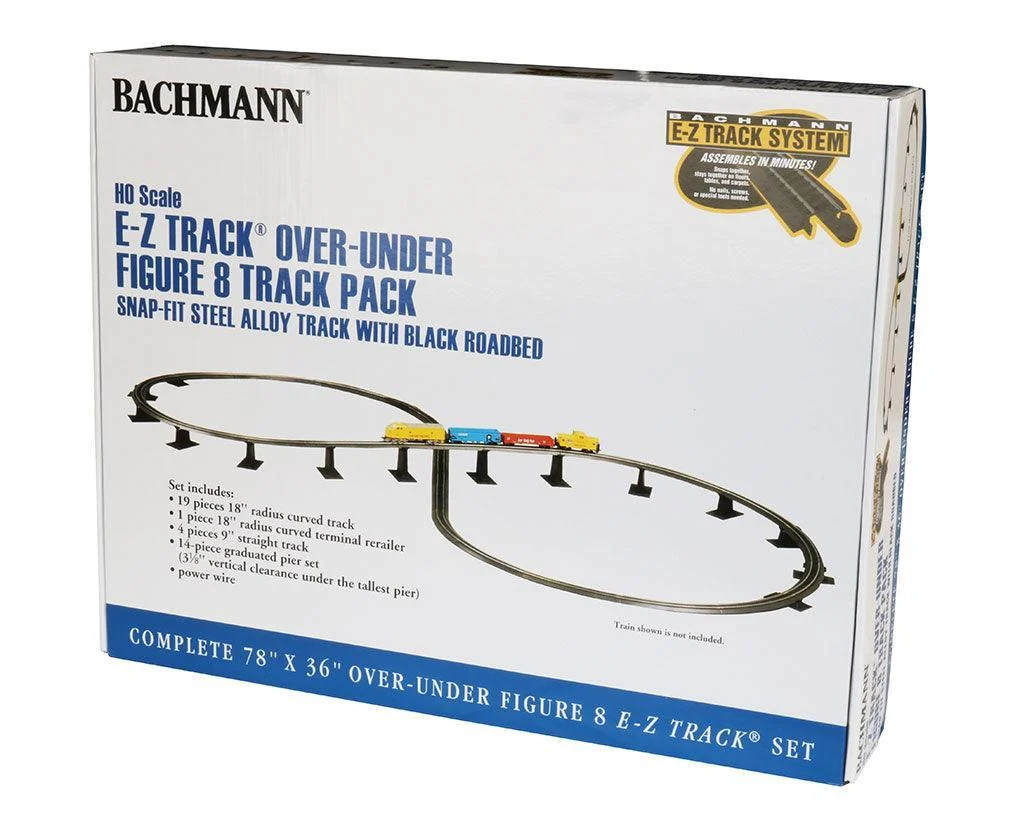 HO Bachmann E-Z SA Track Over-Under Figure 8 Track Pack 44475