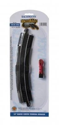 HO Bachmann E-Z Track 18" Radius Terminal Rerailer with Wire 44402