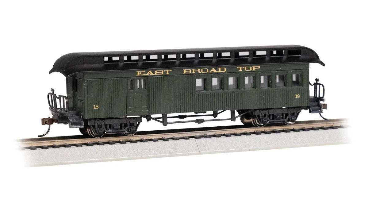 HO Bachmann East Broad Top #18 - Combine (1860-80 Era) 15208