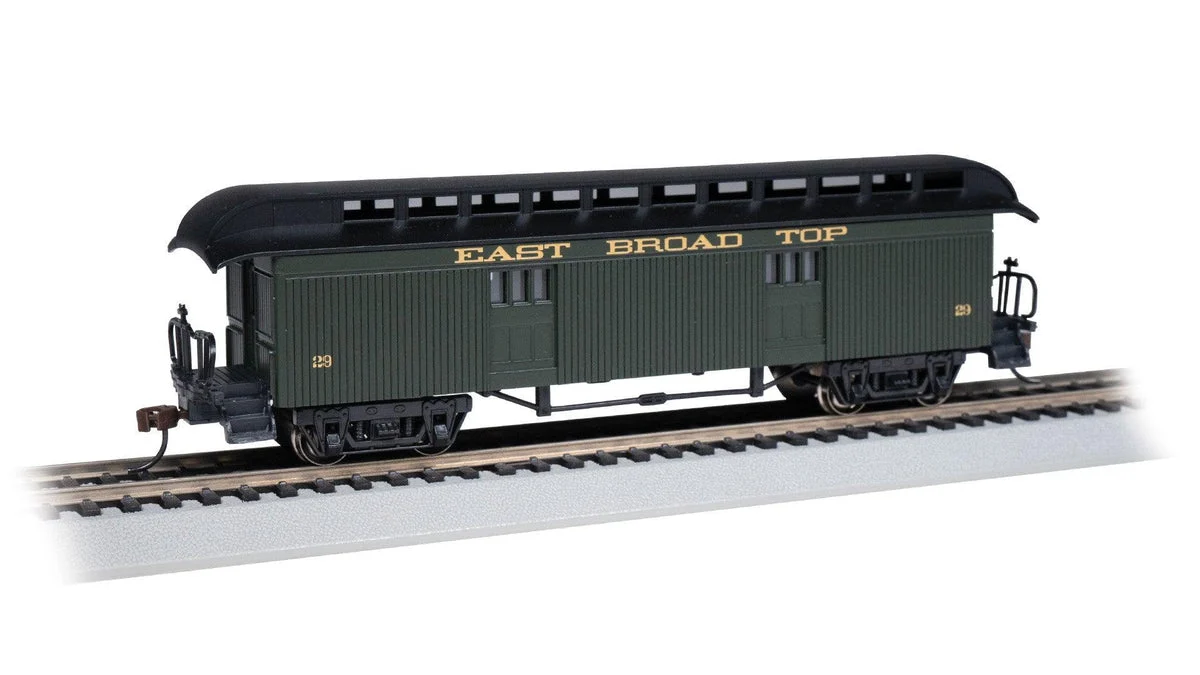 HO Bachmann East Broad Top #29 - Baggage (1860-80 Era) 15308