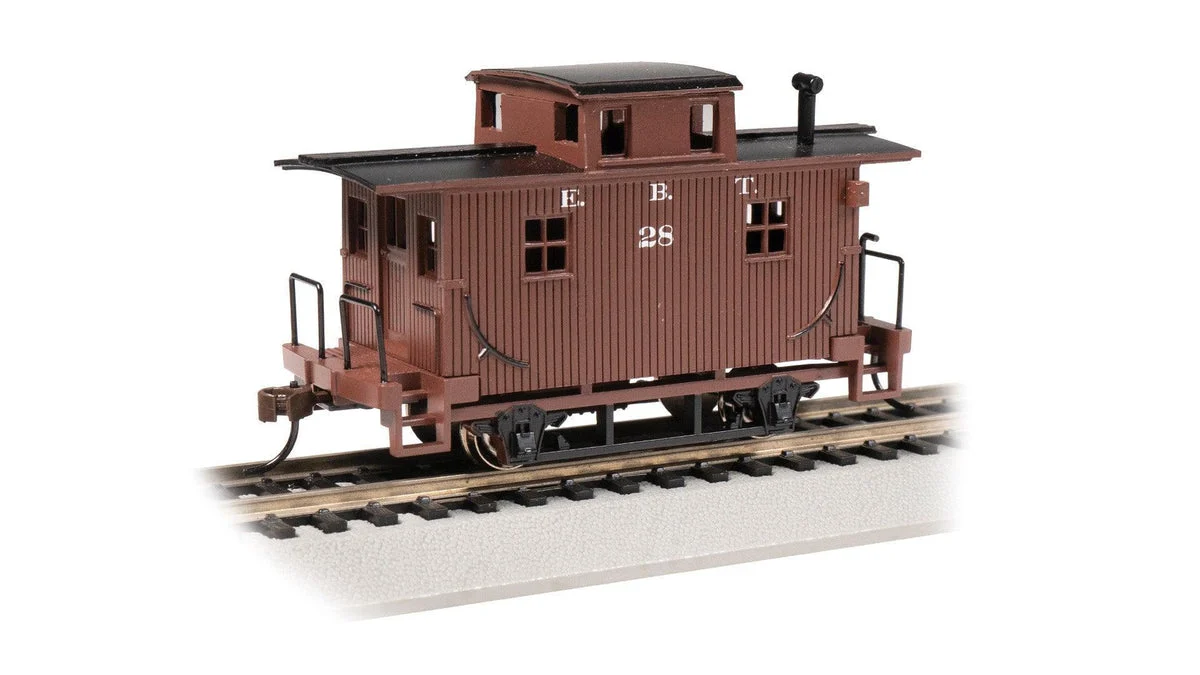 HO Bachmann East Broad Top#28 - Old Time Bobber Caboose 18409