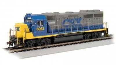 HO Bachmann EMD GP40- CSX (Bright Future) #6062 - 60314