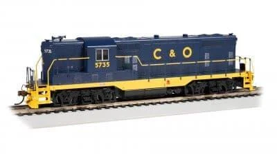 HO Bachmann EMD GP7 - Chesapeake & Ohio #5735 - 69102
