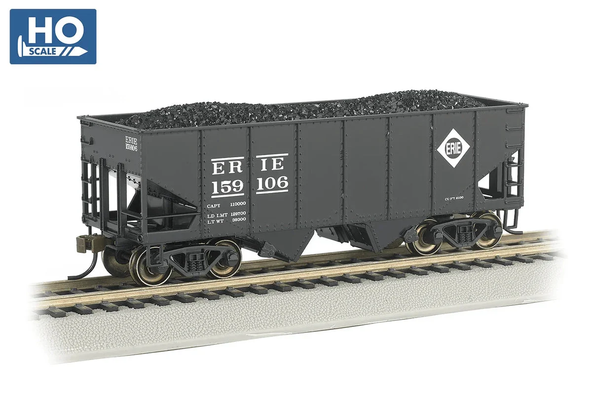 HO Bachmann Erie #159106 - USRA 55 Ton Outside Braced Hopper 19516