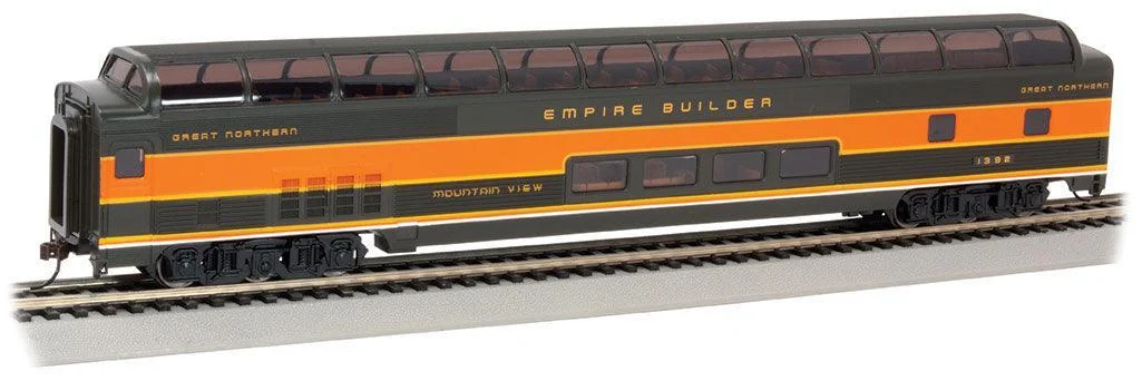 HO Bachmann Great Northern #1392 "Mtn View" - 85' Budd Full Dome 13003