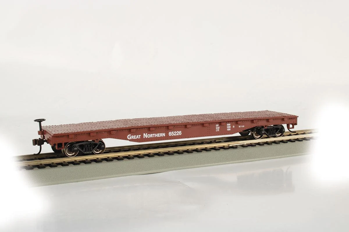 HO Bachmann Great Northern - 52' Flat Car 17305