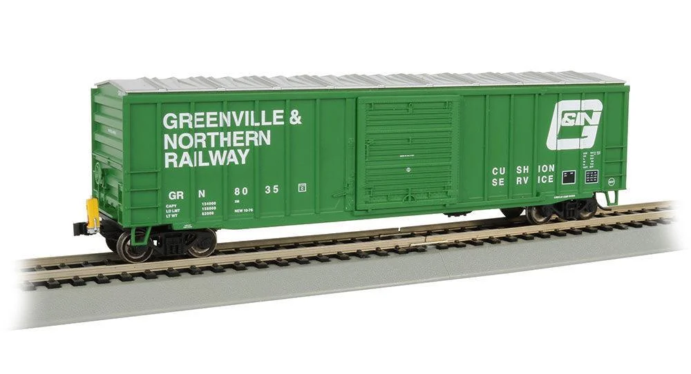 HO Bachmann Greenville & Northern - 50' Outside Braced Boxcar w/Fred 14905