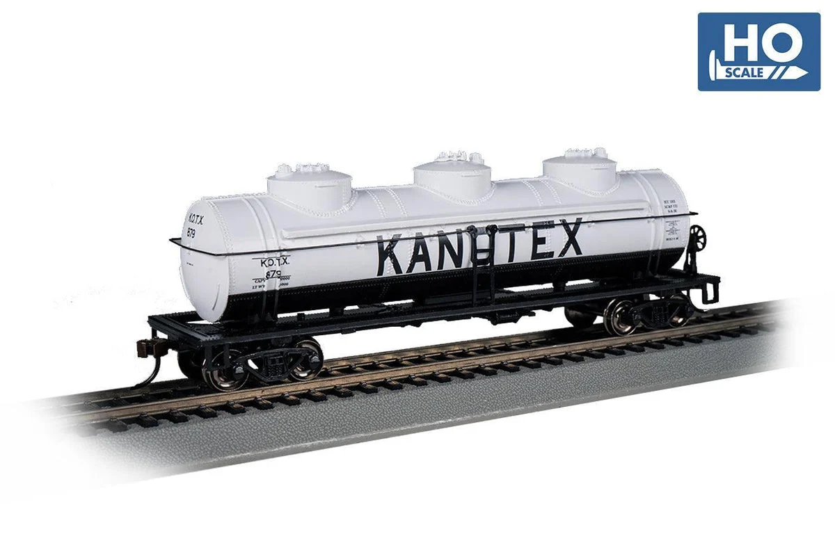 HO Bachmann Kanotex #879 - 40' 3-Dome Tank 17113