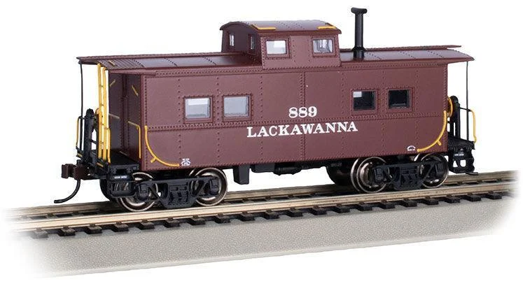 HO Bachmann Lackawanna #889 - Northeast Steel Caboose 16825