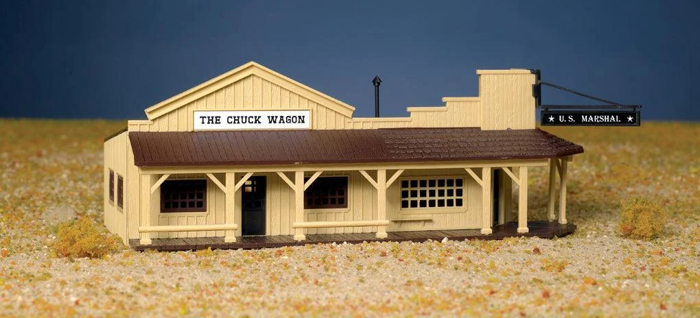HO Bachmann Marshal's Office And Restaurant 45161 - Bachmann Trains
