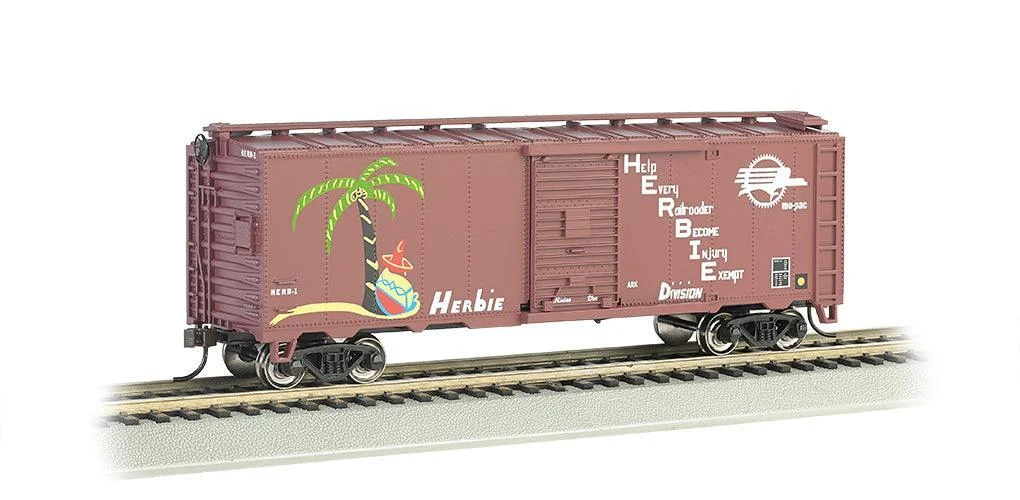 HO Bachmann Missouri Pacific "Herbie" - 40' Box Car 17022