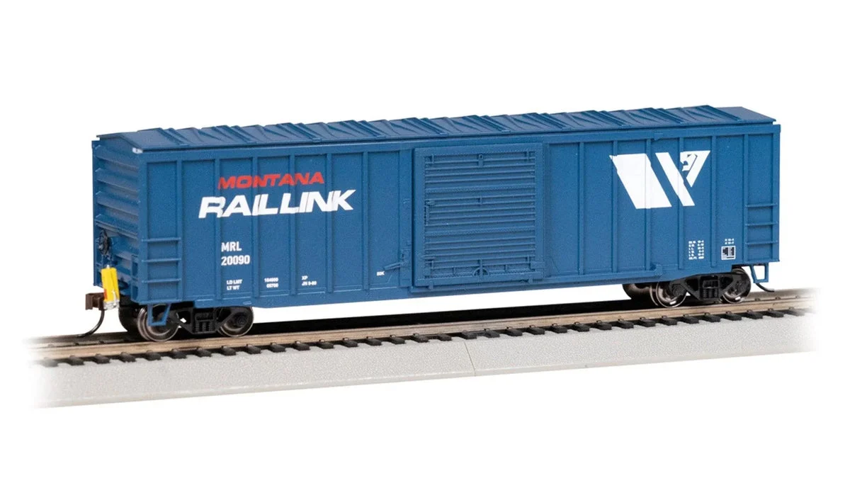 HO Bachmann Montana Rail Link #20090 - 50' Outside Braced Box Car 14912