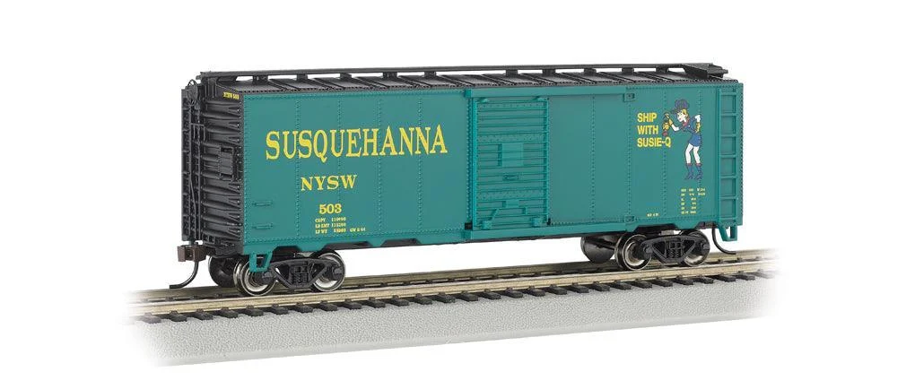 HO Bachmann NYSW (Suzy-Q) - 40' Box Car 17001