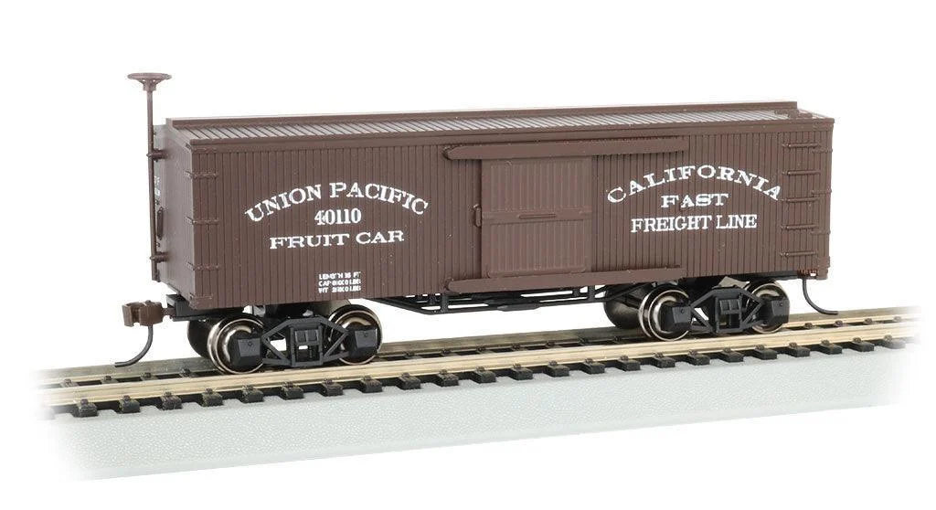 HO Bachmann Old Time Boxcar - Union Pacific Fruit Car 72307
