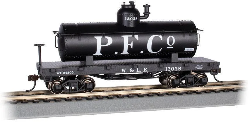 HO Bachmann Old-Time Tank Car - Wheeling & Lake Erie #12028 - 72107