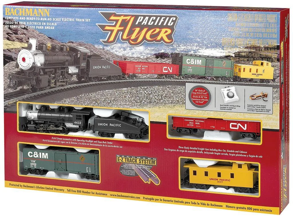 HO Bachmann Pacific Flyer Train Set 692 - Bachmann Trains