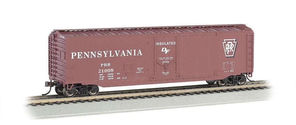 HO Bachmann Pennsylvania #21008 - 50' Plug Door Box Car 18039