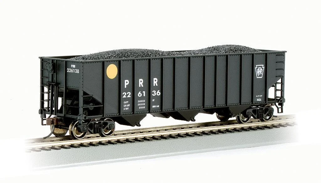 HO Bachmann Pennsylvania #226136 - Beth Steel 100 Ton 3-Bay Hopper 18713