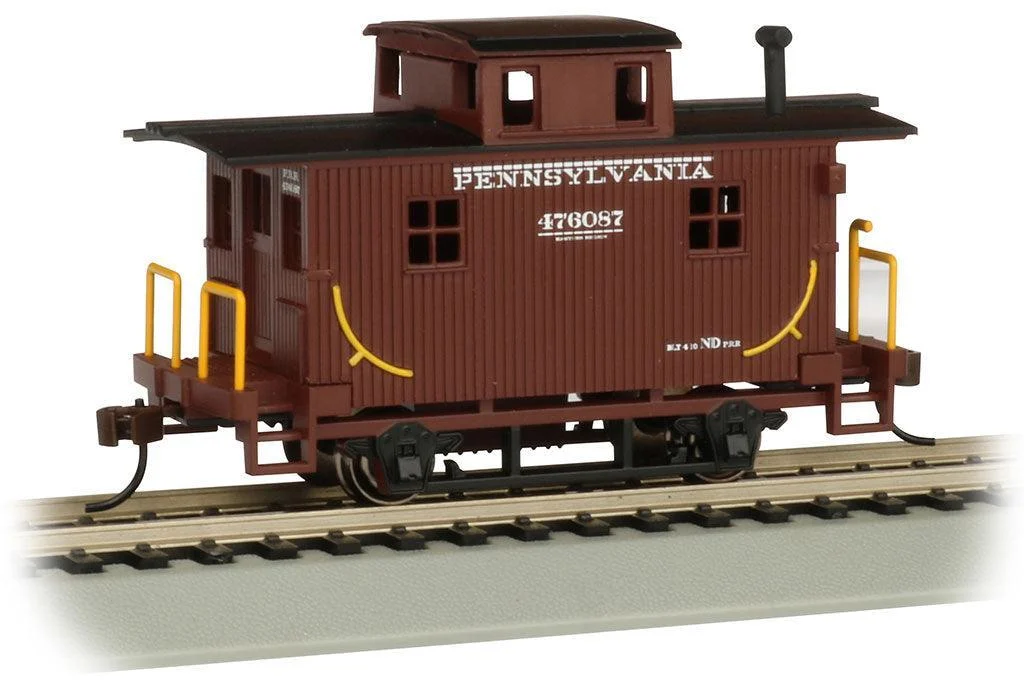 HO Bachmann Pennsylvania #476087 - Old Time Bobber Caboose 18402