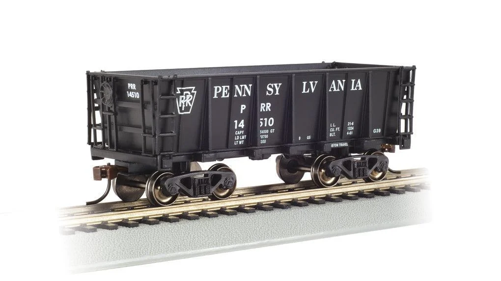 HO Bachmann Pennsylvania (Black) - Ore Car 18614