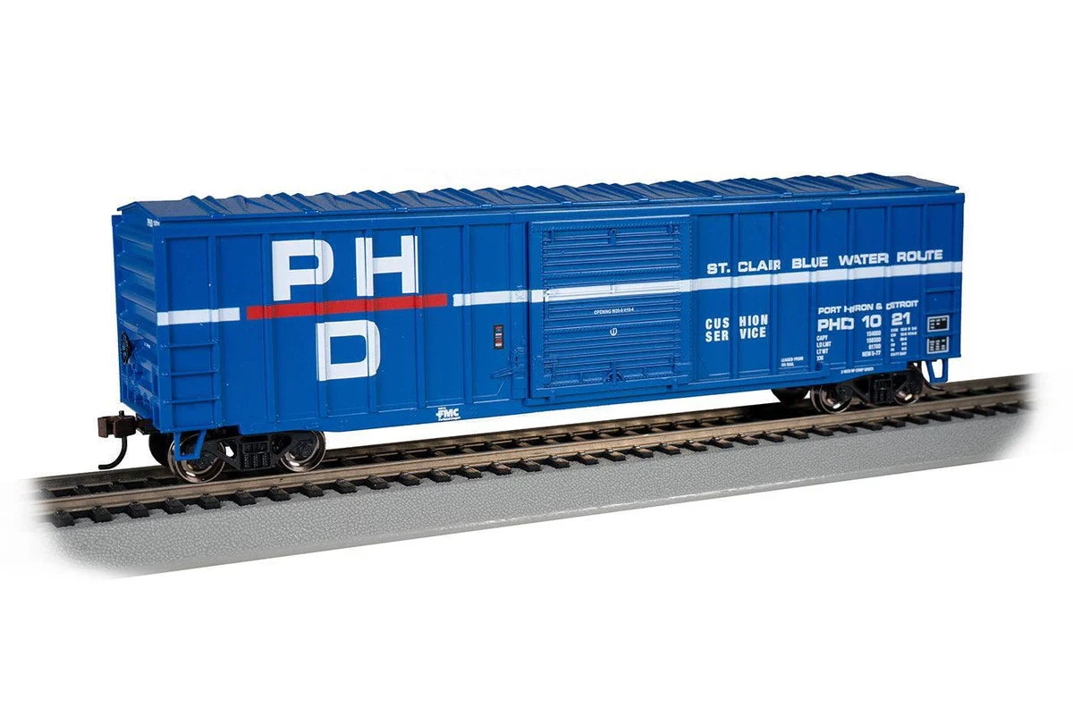 HO Bachmann Port Huron & Detroit #1021 - ACF 50.6' Outside Braced Boxcar 19614