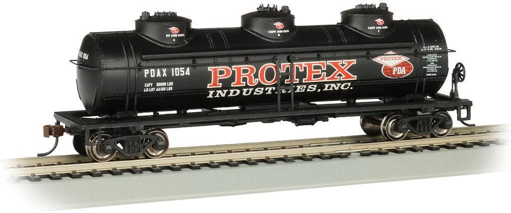 HO Bachmann Protex Industries - 40' 3-Dome Tank 17105