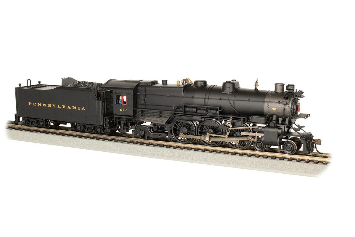 HO Bachmann PRR K4 4-6-2 Pacific #612 (Post-War Modern Pilot) 84407