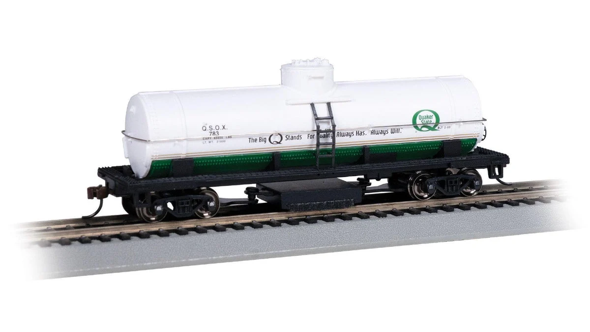HO Bachmann Quaker State #783 - 40' Track-Cleaning Tank Car 16307