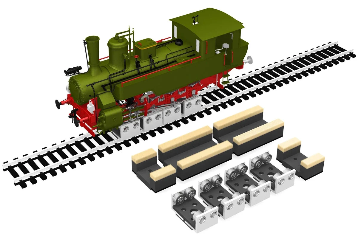 HO Bachmann Rollers and Drive Wheel Cleaners 39023 - Bachmann Trains