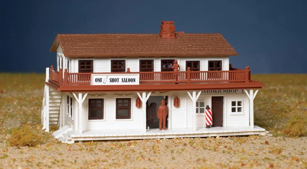 HO Bachmann Salon And Barber Shop 45162 - Bachmann Trains