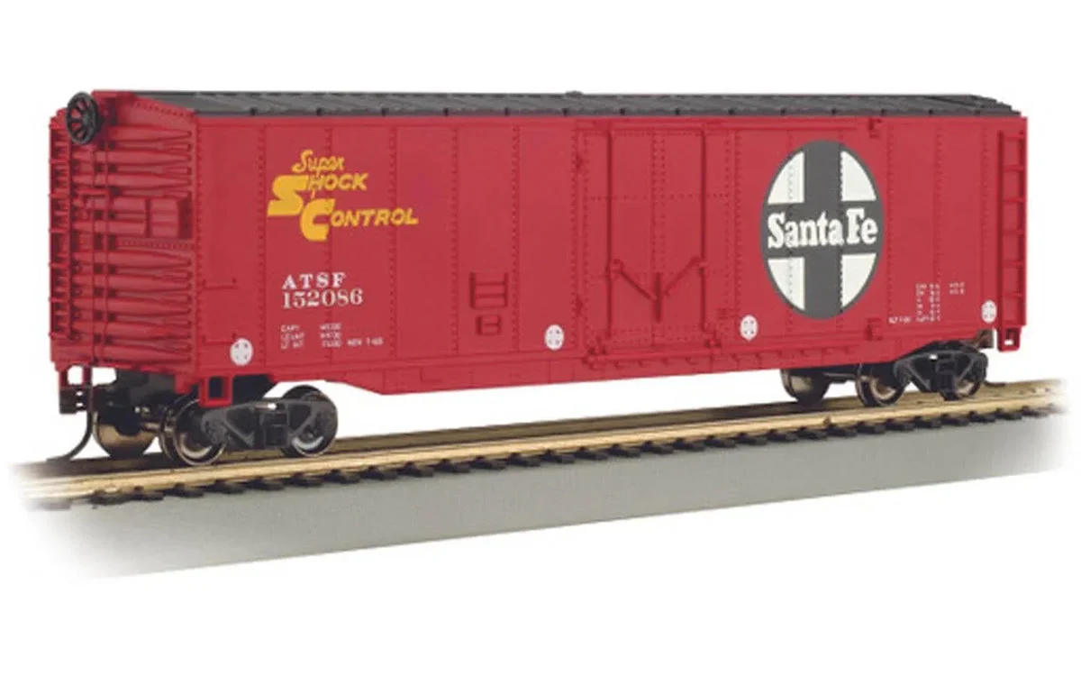 HO Bachmann Santa Fe 152086 - 50' Plug Door Box Car 18016
