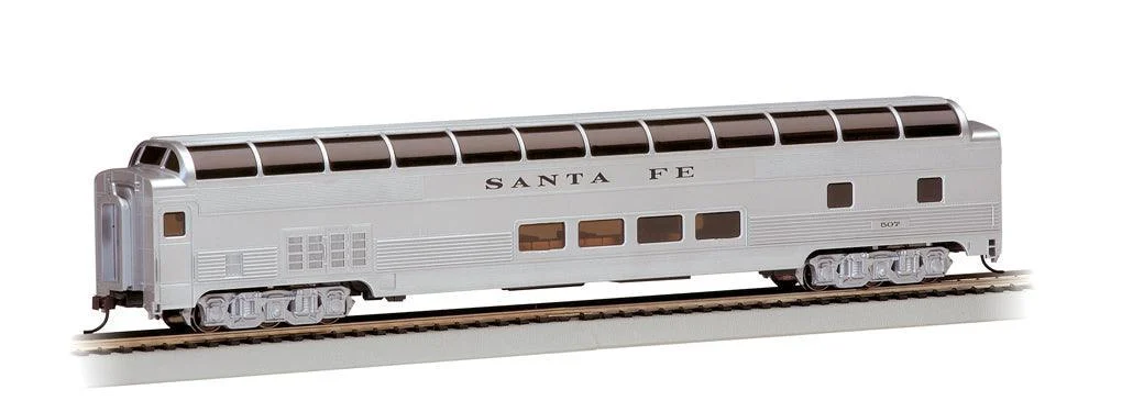HO Bachmann Santa Fe - 85' Budd Full Dome 13002