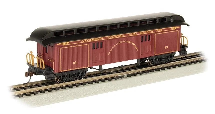 HO Bachmann Sante Fe - Baggage (1860-80 Era) 15304